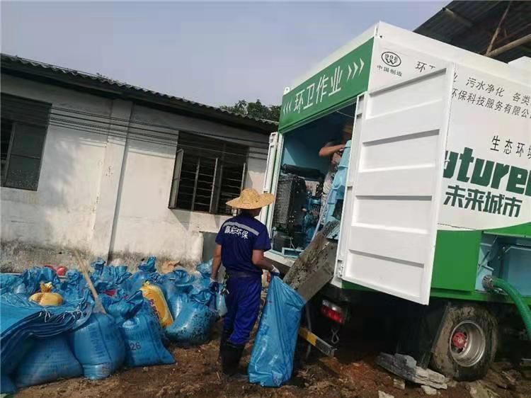 湖北工业污泥压干处理